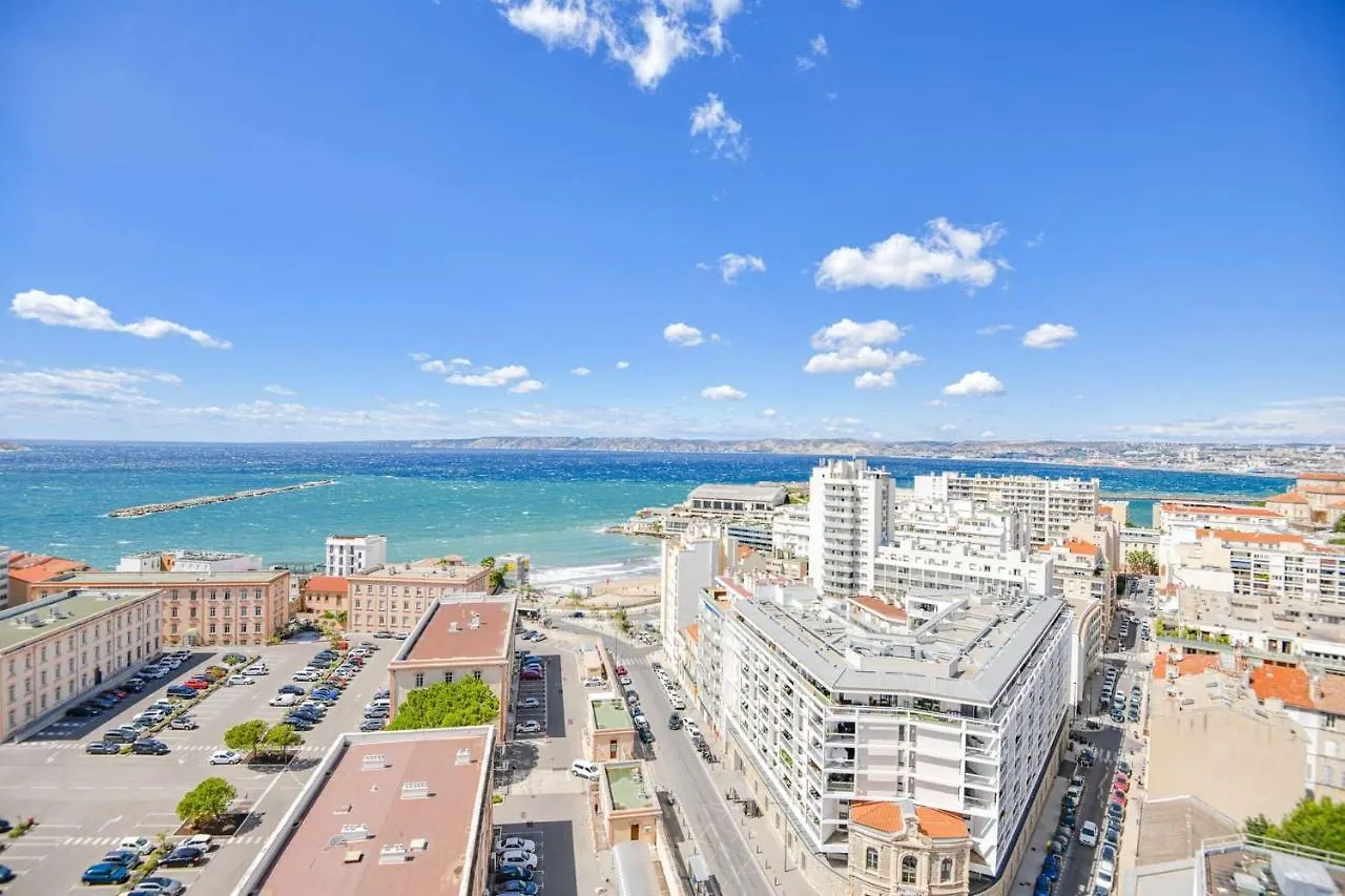L'Horizon - 3 Ch Climatise Avec Vue Mer Incroyable Marseille